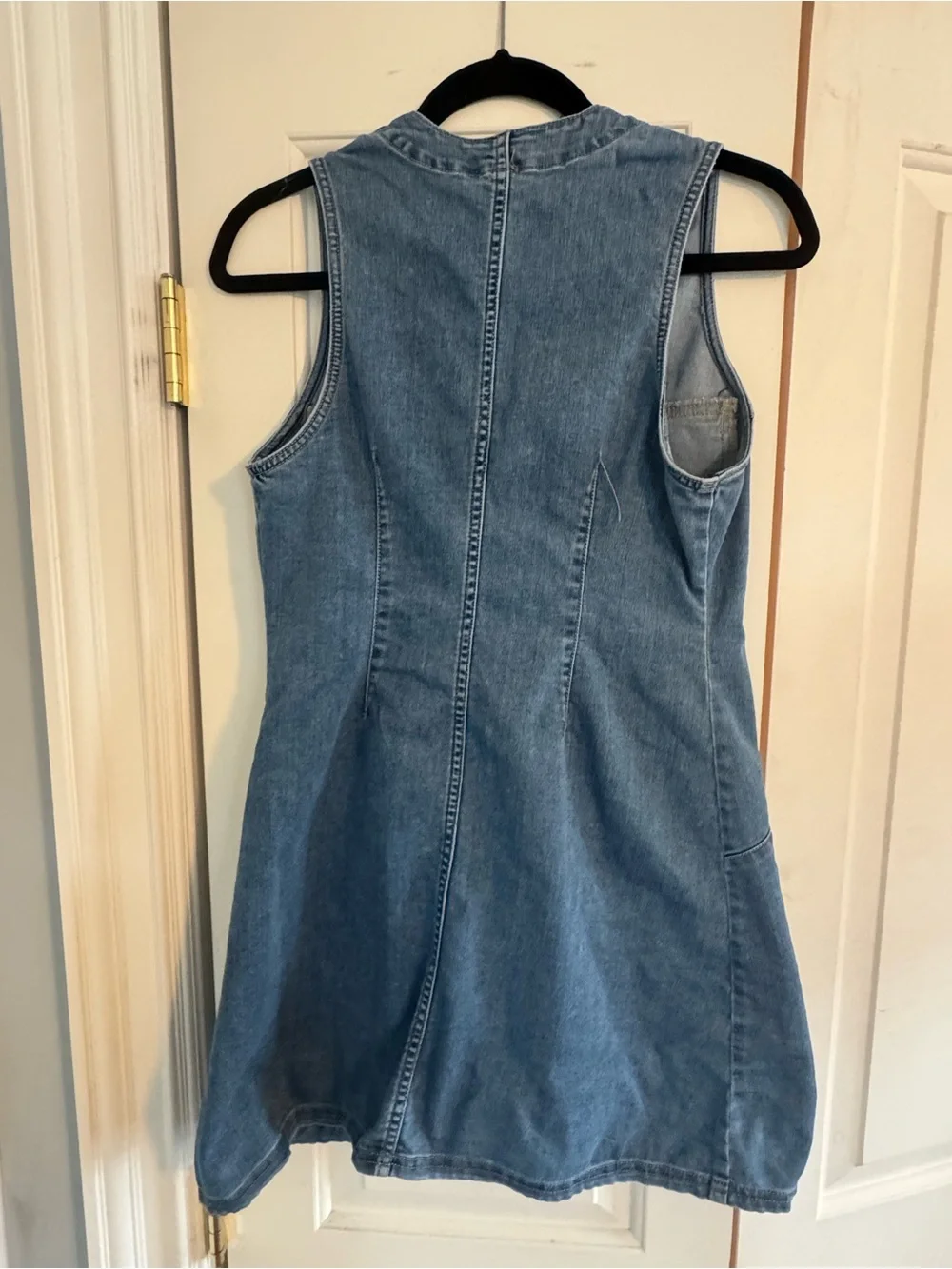 free people denim dress